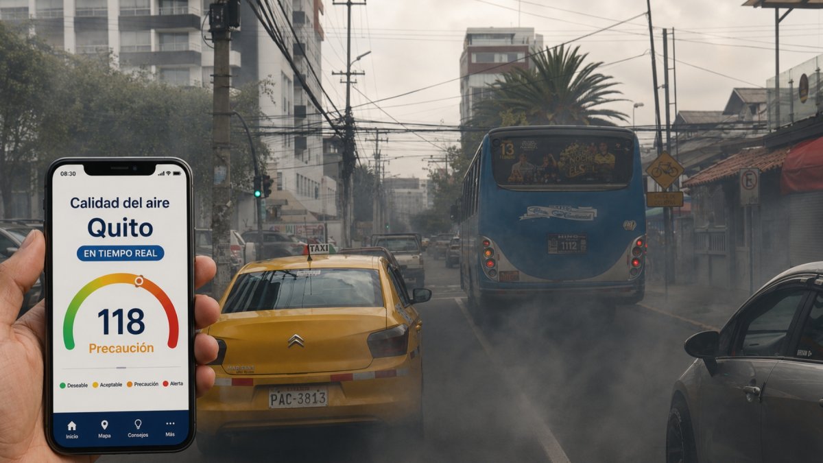 Calidad del aire en Quito: cómo consultarla en tiempo real y