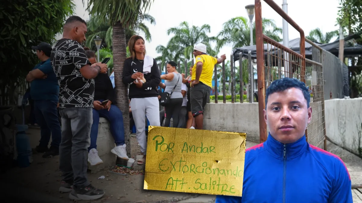“Por andar extorsionando, atentamente Salitre”: el panfleto 