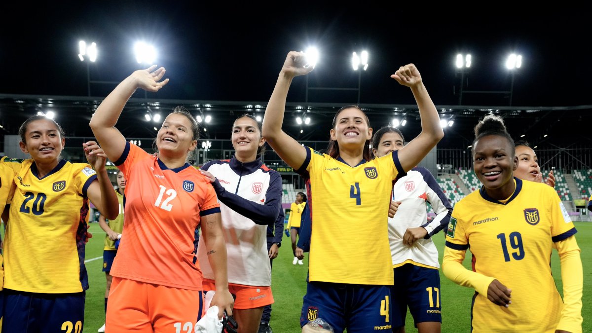 Ecuador’s U-20 women reach a major World Cup moment against France