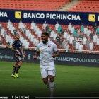 Rodrigo Aguirre logró el gol de los Albos ante Macará.