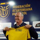 Gustavo  Alfaro, el entrenador que sueña llevar a Ecuador al Mundial de Catar 2020.