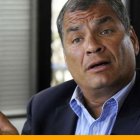 Correa dirigió un mensaje de