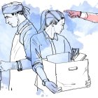 Alberto Proaño y Emily Rocha son dos de los miles de trabajadores que perdieron su trabajo en medio de la crisis.