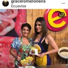 Grace con su hija Sofía. Ambas tienen un emprendimiento en común.