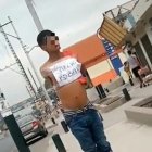 El presunto delincuente se dedica a vender agua por el sector, según dijeron testigos.