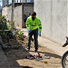 La policía realiza las investigaciones sobre este atraco.