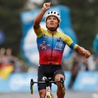El Cubanito Caicedo resaltó que "todavía no he llevado mi cuerpo a tope" en el Giro.