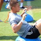 Marlon Mejía estará en la defensa azul junto a Leguizamón, en el duelo con Orense