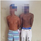 Los dos sospechosos fueron puestos a órdenes de las autoridades.