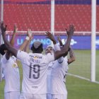 Cristian Martínez Borja, el hombre gol de los Albos, le hizo dos a Orense