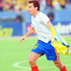 Ivan Kaviedes fue autor del gol que le dio la clasificación a Ecuador, a su primer Mundial de fútbol.