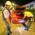 La policía mantiene controles en las calles de las distintas ciudades de Guayas.