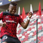 Michael Estrada y su segundo gol con el Toluca en el 2021.