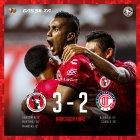 Fidel Martínez y su segundo gol con los Xolos.