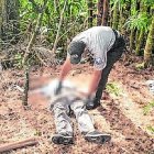 El cuerpo fue encontrado en medio de unos matorrales por los moradores del sector.