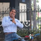 Yaku Pérez, candidato por Pachakutik.