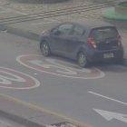 Vehículos se vieron afectados por la caída, según detectaron las cámaras del ECU911.