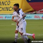 Christian Cruz fue la figura del partido de Liga de Quito.