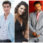 Danilo Carrera, Giovanna Andrade y Sebastián Cordero.