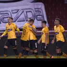 Otro empate logra Barcelona ante Liga de Quito en el Rodrigo Paz.