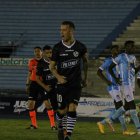 Damián Díaz convirtió el penal para Barcelona ante 9 de Octubre.