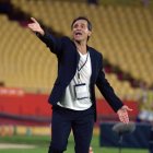 Fabián Bustos, director técnico del Barcelona ya clasificado a los octavos de Copa Libertadores.