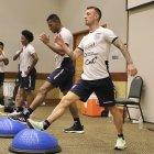 Damián Díaz entrenando en Río de Janeiro.