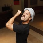 Danilo representando a uno de sus personajes más queridos. Admite que revivir al comediante lo puso muy nervioso y fue todo un reto.