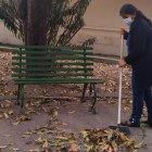 La indignación hizo barrer a una visitante de la zona.