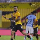 Gonzalo Mastrini puso el empate de Barcelona.