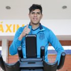 Piero Hincapié, zaguero de Ecuador en la casa de la selección.