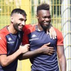 Felipe Caicedo aún no puede debutar con el Genoa de Italia, debido a una molestia física.