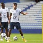 Gonzalo Plata y Tin Angulo jugadores de la Tricolor.