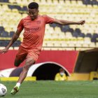 Byron Castillo se habría recupera de una molestia en su rodilla izquierda.