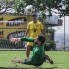 Emmanuel Martínez listo para el último partido en el estadio Banco Pichincha ante Católica.