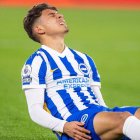 Jeremy Sarmiento sufrió una lesión, en el último duelo que disputó con el Brighton.