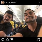 Víctor León y Aquiles Álvarez en una foto, antes que exista el fuego cruzado. Se espera que ´para antes de Navidad la paz regrese.