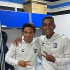 Jefferson Montero y Fidel Martínez ecuatorianos del Querétaro.