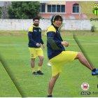 El primer entrenamientos del Gualaceo SC en Paute.