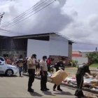 La Policía llegó al lugar para conocer del macabro hallazgo.