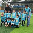 El equipo San Bernardino en la sub-9.