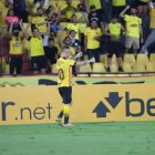 Damián Díaz, se mandó un golazo olímpico, estuvo 70 minutos en cancha.