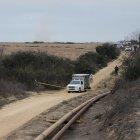 Personal de Medicina Legal acudió hasta el punto para el levantamiento del cadáver.