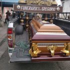 La tarde de este lunes inició el velorio del joven.