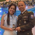 La alcaldesa, Nathaly Salinas, del cantón Buena Fe, lo condecoró el año pasado.