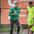 Javier Burrai, arquero de Barcelona listo para enfrentar a D. Cuenca