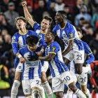 Moisés Caicedo volvió a reír, el jugador estuvo desde el minuto 57.