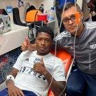 Jackson Rodríguez sufrió una terrible lesión.