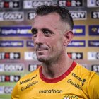 Damián Díaz se pegó un partidazo e hizo tres goles.