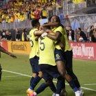 Toda la alegría de Ecuador en la victoria ante Costa Rica.
